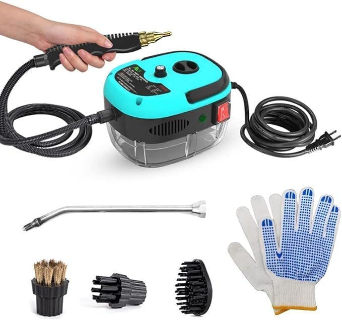 Decdeal Steam Cleaner - 2500W High Temperature Pressurized Handheld Steam by Decdeal