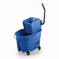 Rubbermaid Commercial Products WaveBrake 35 QT Side-Press Mop Bucket and by RubbermaidCommercialProducts