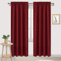 DWCN Christmas Blackout Curtains Room Darkening Thermal Insulated Bedroom by DWCN