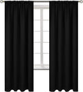 BGment Black Blackout Curtains for Bedroom 52 x 72 Inch Long by BGment