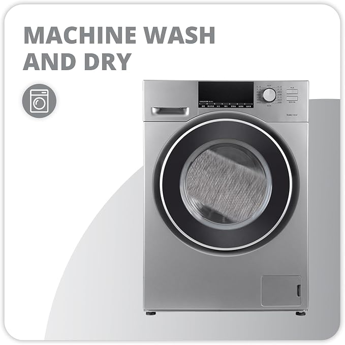 Toilet Rugs U Shaped Bathroom Rug, Machine Washable Non Slip Quick Dry Super - Image 5
