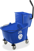 Dryser Commercial Side Press Wringer Combo Mop Bucket, 33 Quart by Dryser