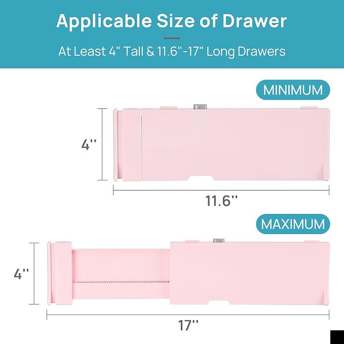 Vtopmart 8 Pack Drawer Dividers - Image 3