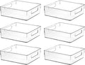 Clear Plastic Storage Bins, Pantry Organizers and Storage or Kitchen by ShelfShaper