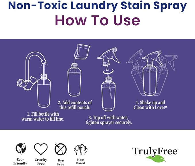 Truly Free Laundry Stain Remover Spray - Image 6