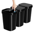 3 Pack Bathroom Small Trash Can by ksskss
