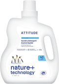 ATTITUDE Liquid Laundry Detergent, EWG Verified, HE Compatible, Plant-Based & by ATTITUDE