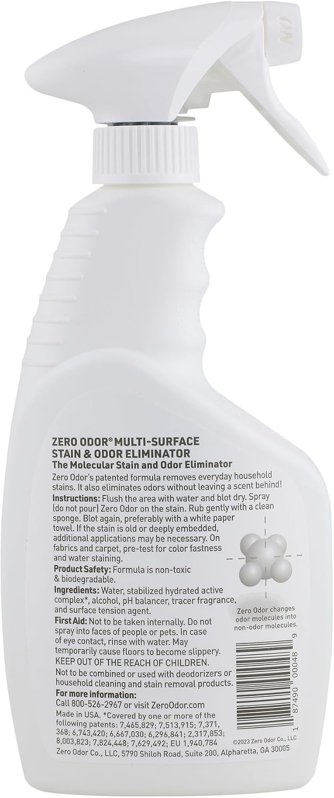 Zero Odor – Multi-Surface Stain Remover & Odor Eliminator - Image 2