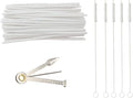 WAFJAMF Multifunctional Pipe Cleaning Kit, 50 Pieces of Cleaning Strip 1 Pcs by WAFJAMF