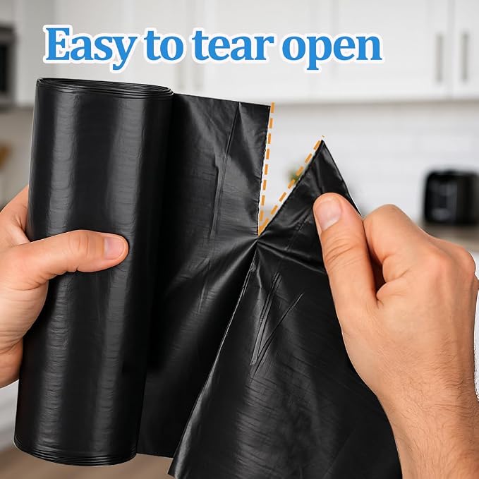 55-60 Gallon Black Trash Bags 200 Bags by RayPard Extra Large Multi-Use Heavy - Image 3