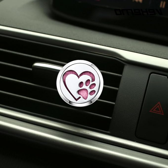 Love Dog Essential Oil Car Diffuser Vent Clips Air Freshener Car Accessories - Image 4