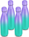 17oz Cola-Bottle Shaped Stainless Steel Leak-proof Water Bottle, Double Wall by Unknown
