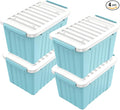 Nazhura 97 Quart Plastic Storage Bin, Large Storage Container, 97 Qt-4 Pack by NazhuraGoodCompanionAtHome