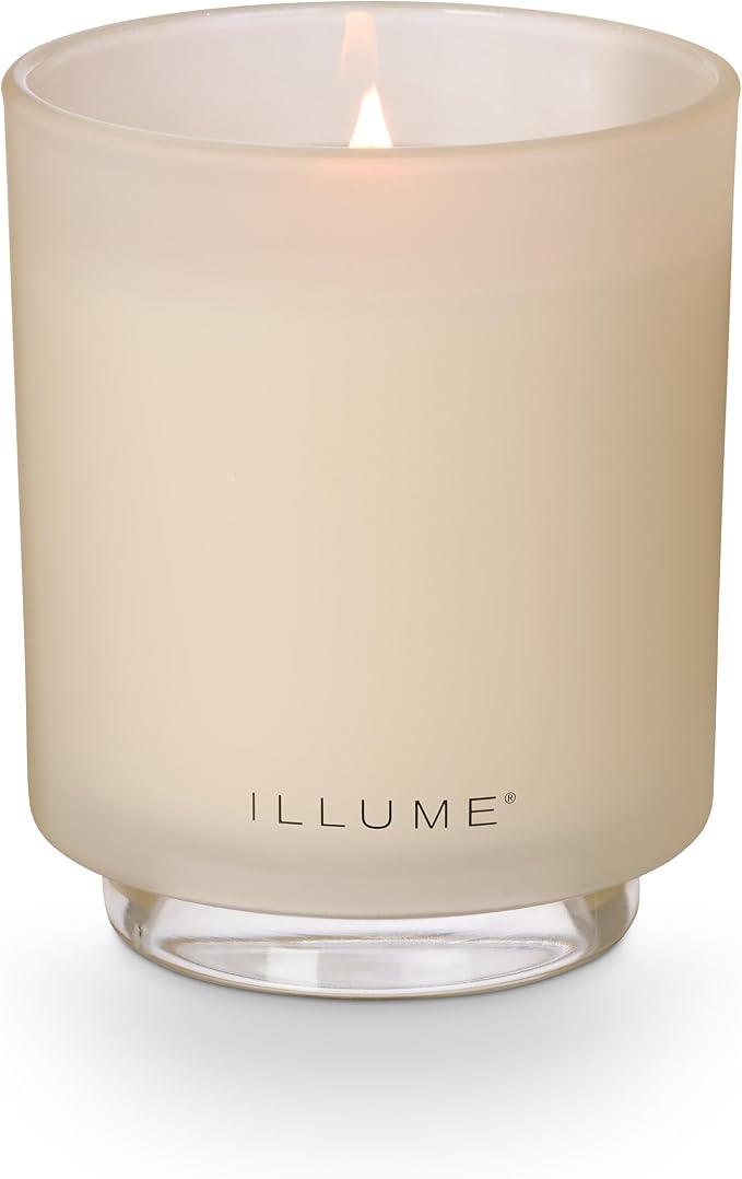 ILLUME Refillable Boxed Glass Candle, Winter White - Image 4
