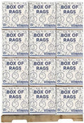 Recycled White Sheeting Cleaning Rags – Lint Free White Cotton Cloths by SupremePlus