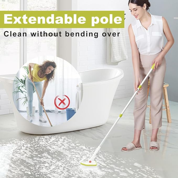 CQT 2 in 1 Bathroom Cleaning Brush - Image 4
