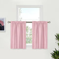 BGment Baby Pink Blackout Curtains 36 Inch Length by BGment