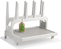 PopYum Seattle Gray Space Saving Drying Rack from 100% Recycled Bottles by PopYum