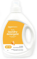 Amazon Basics Laundry Detergent Liquid, Concentrated, Fresh Scent, 110 Loads by AmazonBasics