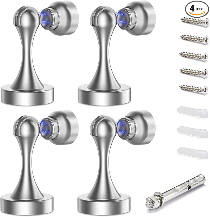 Magnetic Door Stop Stainless Steel，Door Stopper, Heavy Duty by Unknown