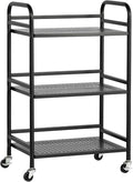 HDANI 3 Tier Rolling Cart, Heavy Duty Multifunctional Metal Frame-Supports 22 by HDANI