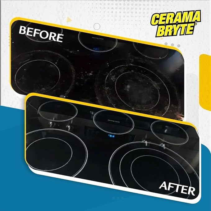 Cerama Bryte Removes Tough Stains Cooktop and Stove Top Cleaner - Image 6