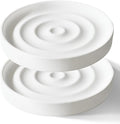 2 Pack Diatomite Soap Dish Holder, Quick Dry Stone Bar Holder, Water Absorbent by SlowSLog