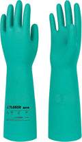 LANON Nitrile Chemical Resistant Gloves, Reusable Heavy Duty Safety Work Gloves by LANONProtection