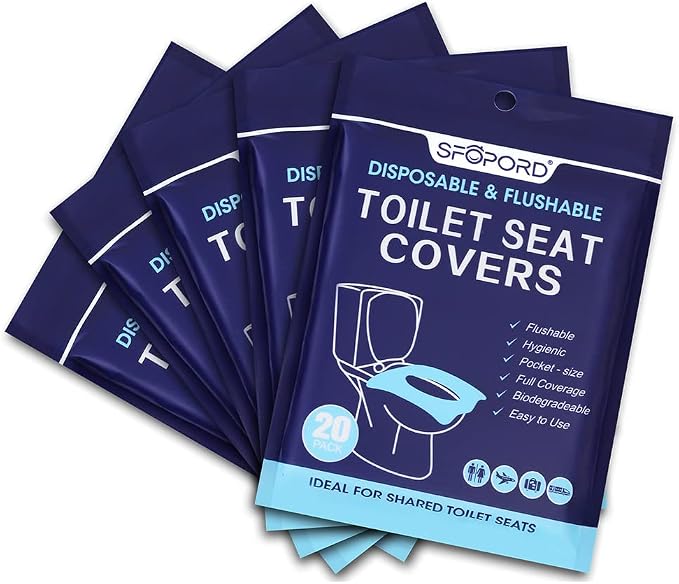 XL 100PCS Toilet Seat Covers Disposable by SFOPORDDIRECT