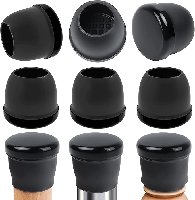 Ezprotekt 24 Pcs Large Black Chair Leg Sliders by VisittheEzprotekt