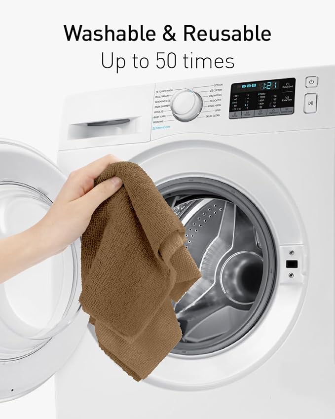 Fantasticlean Microfiber Cleaning Cloth Roll -75 Pack, Tear Away Microfiber - Image 8