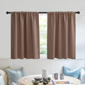 RYB HOME Short Curtains for Small Window, Energy Efficient Window Curtain by RYBHOME
