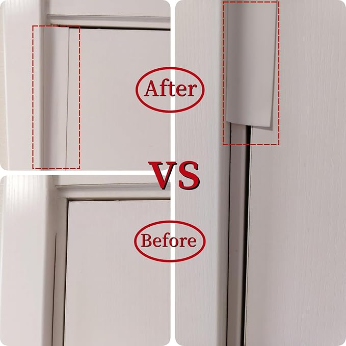 T Shape Door Seal Strip for Door & Windows Gaps，Draft Stopper Bottom Sweep - Image 7