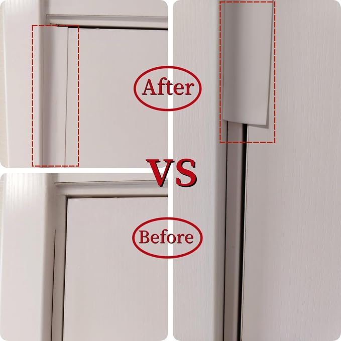 T Shape Door Seal Strip for Door & Windows Gaps，Draft Stopper Bottom Sweep - Image 7