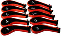 Sword &Shield sports Neoprene Zipper Golf Club Iron Head Covers Iron Covers by Unknown