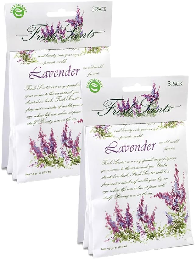 WillowBrook | Fresh Scents Scented Sachet Packet | Lavender | Air Freshener Bags by FRESHSCENTS