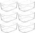Clear Extra Large Plastic Storage Bins, Pantry Organizers and Storage by CONTROLKITCHEN