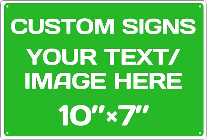 Personalized Aluminum Metal Signs - Image 7