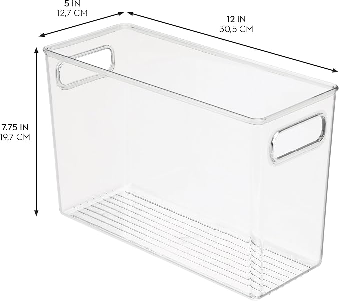 iDesign Plastic Stackable Kitchen Organizer Bin - Image 3