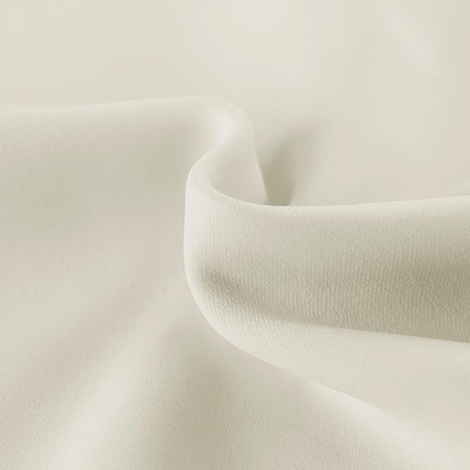 DWCN French Door Curtains – Rod Pocket Thermal Blackout Curtain - Image 5