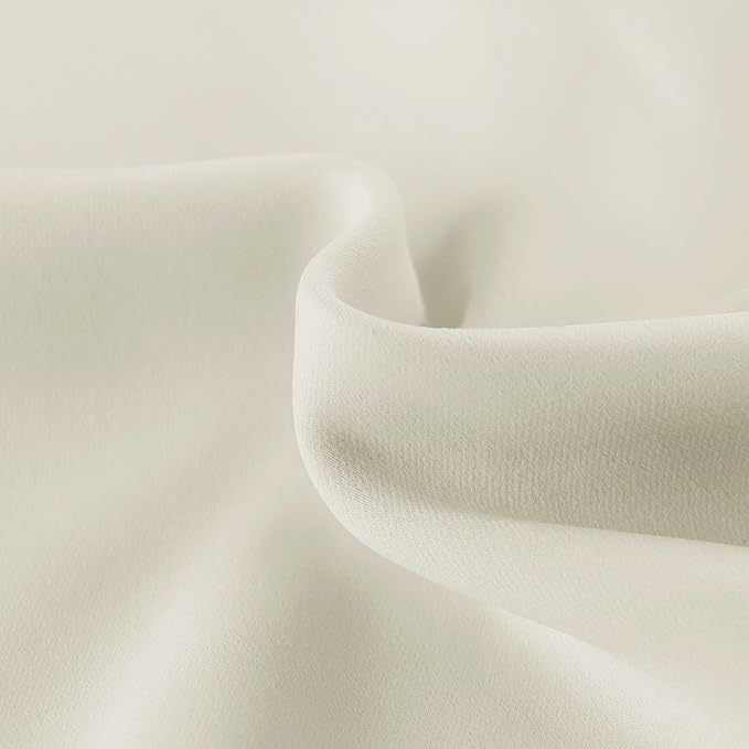DWCN French Door Curtains – Rod Pocket Thermal Blackout Curtain - Image 4
