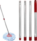 Mop Handle for Ocedar, Spin Mop Handle for O Cedar, 4-Section Mopping Handles by ProfessionalCleaningSupplier
