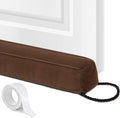 Weighted Door Draft Stopper for Front Door, for Exterior, Back Door, Fits Door by Comfyanno