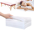 50Pcs Disposable Massage Table Sheets 31.5" x 71" Non-Woven Fabric Bed Covers by SZHZTEL