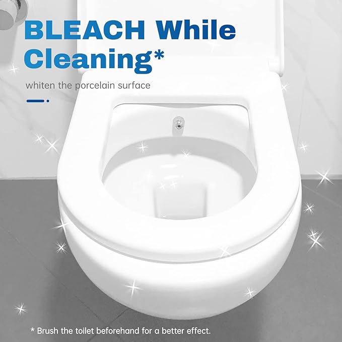 Vacplus Toilet Bowl Cleaner Tablets 50 PACK, Automatic Toilet Bowl Cleaners - Image 4