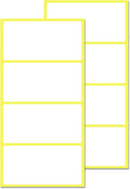 4" x 2", Labels Stickers for Storage Bins by TownStix
