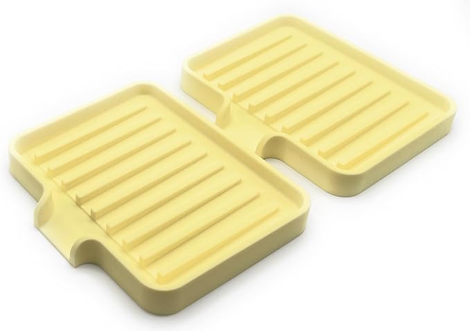 Happitasa Silicone Soap Dish Tray and Sponge Holder - Image 7