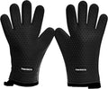 KITCHEN PERFECTION XL Silicone Smoker Oven Gloves-Extreme Heat Resistant BBQ by Kitchenperfection