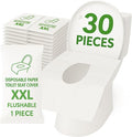 Individually Wrapped XXL Toilet Seat Covers Disposable Flushable by DZHONGD