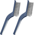 Cleaning Brush - QAGOBDI Hard Bristle Crevice Cleaning Brush by QAGOBDI
